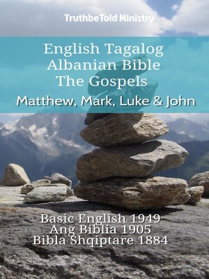 cover image of English Tagalog Albanian Bible--The Gospels--Matthew, Mark, Luke & John